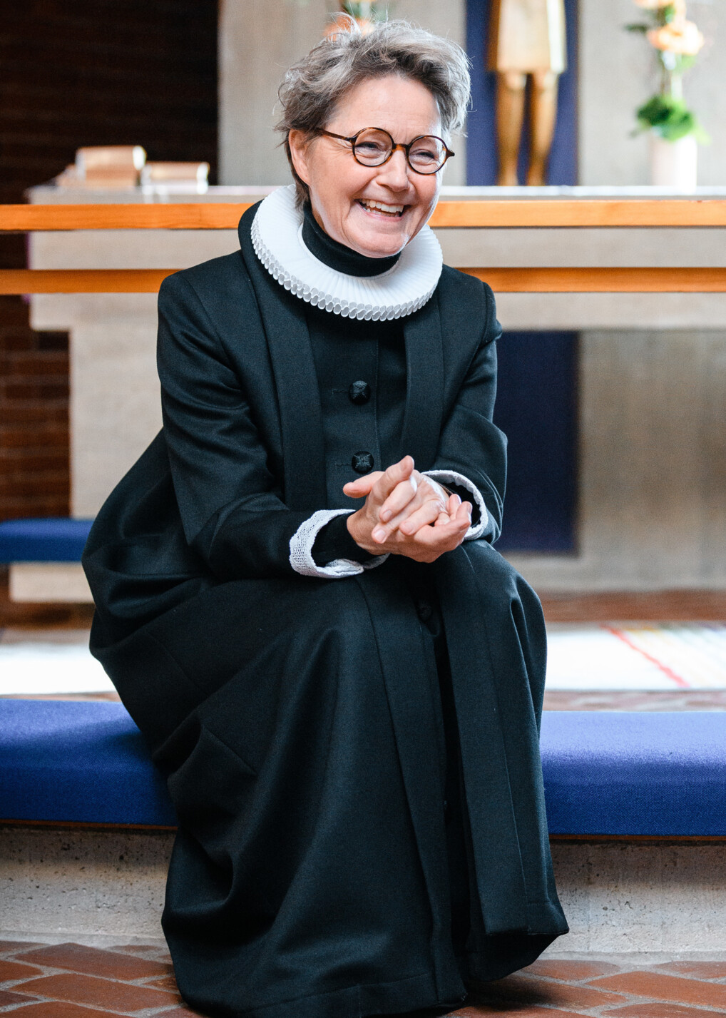 Nanne Mølhave i kirken