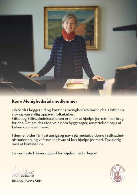 Forside af folder til menighedsråd