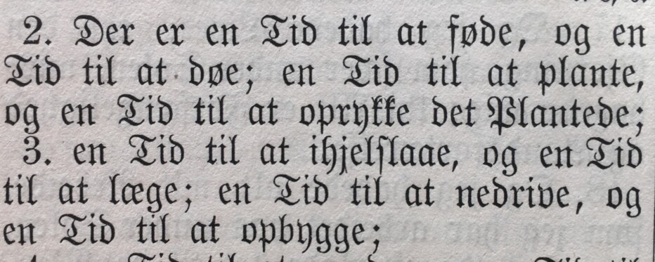 Billede med kirkelig tekst