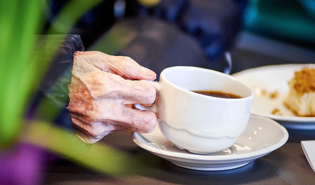 Kaffekop og kage